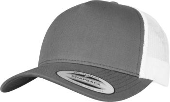 Flexfit | 5 panelová Retro Trucker kšiltovka charcoal/white onesize