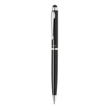 Luxusné stylusové pero čierna, strieborná