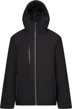 Regatta | Prošívaná bunda "Navigate" black/seal grey XXL