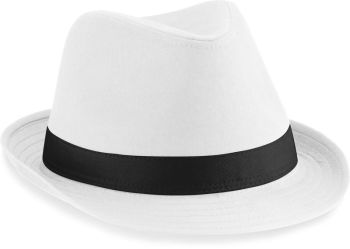 Beechfield | Fedora white/black S/M