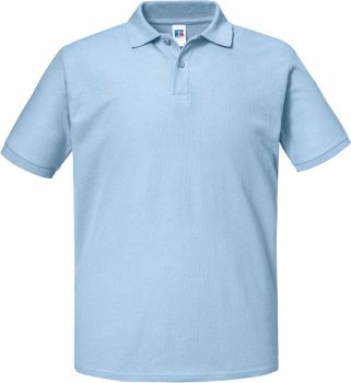 Russell | Pánské piqué polo "Authentic Eco" sky XS