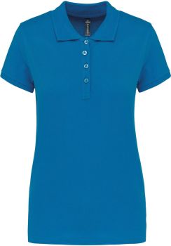 Kariban | Dámské piqué polo tropical blue XS