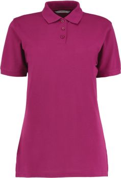 Kustom Kit | Dámské piqué polo "Superwash" magenta 18_XXL