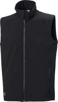 Helly Hansen | 3-vrstvá softshellová vesta "Manchester" black L