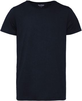 Pure Waste | Pánské tričko z těžké bavlny solid navy 4XL