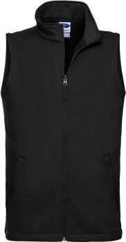 Russell | Pánská 2-vrstvá smart softshellová vesta black L