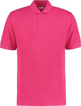 Kustom Kit | Pánské piqué polo "Superwash" raspberry XXL