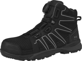 Helly Hansen | Bezpečnostní boty "Manchester Mid Boa S3" black/grey 36