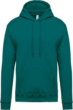 Kariban | Pánská mikina s kapucí emerald green 4XL