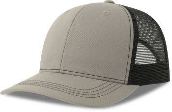 Atlantis | 6 panelová Trucker kšiltovka grey/black onesize