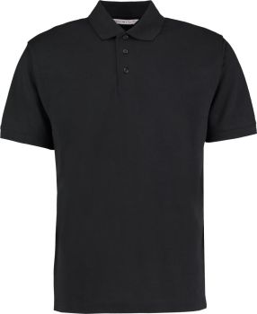 Kustom Kit | Pánské piqué polo "Superwash" black L