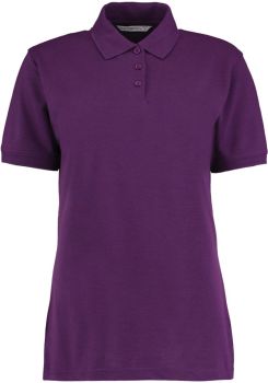 Kustom Kit | Dámské piqué polo "Superwash" dark purple 20_3XL