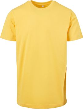 Build your Brand | Tričko z těžké bavlny taxi yellow 5XL