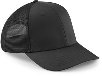 Beechfield | 6 panelová kšiltovka "Urbanwear Trucker" black onesize