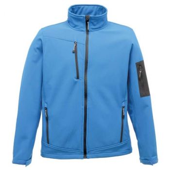 ARCOLA - 3 LAYER MEMBRANE SOFTSHELL French Blue/Seal Grey L