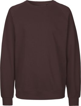 Neutral | Unisex bio raglánová mikina brown S