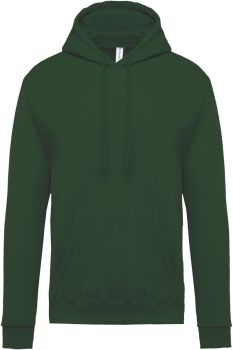 Kariban | Pánská mikina s kapucí forest green XL