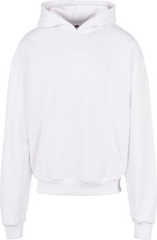 Build your Brand | Mikina s kapucí z těžké bavlny white 3XL