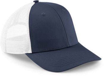 Beechfield | 6 panelová kšiltovka "Urbanwear Trucker" navy/white onesize