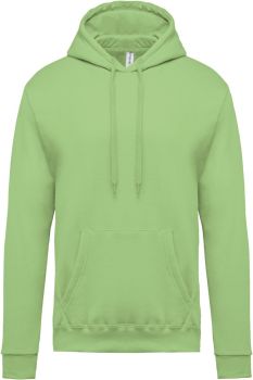 Kariban | Pánská mikina s kapucí apple green 3XL