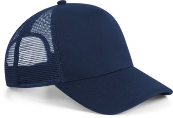 Beechfield | 5 panelová Snapback kšiltovka "Microknit Trucker" french navy onesize