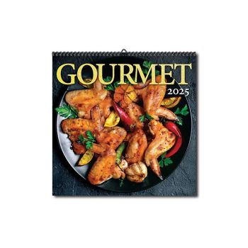 Nástenný kalendár Gourmet 2025