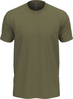 Next Level Apparel | Unisex Triblend tričko military green XXL