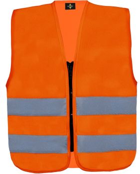 Korntex | Dětská bezpečnostní vesta hi vis orange S