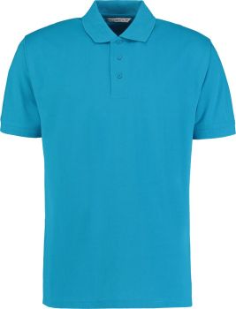 Kustom Kit | Pánské piqué polo "Superwash" turquoise S