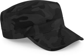 Beechfield | čepice "Camo Army" midnight camo onesize