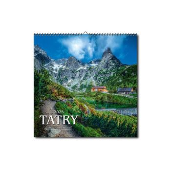 Nástenný kalendár Tatry 2025