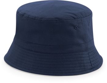 Beechfield | Klobouk "Reversible Bucket Hat" french navy/white S/M