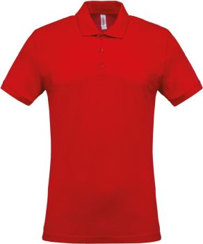 Kariban | Pánské piqué polo red 4XL