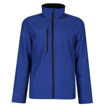 HONESTLY MADE RECYCLED PRINTABLE SOFTSHELL JACKET New Royal L