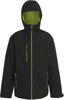 Regatta | Prošívaná bunda "Navigate" black/lime green L