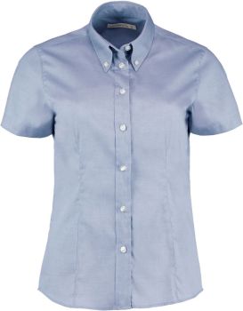 Kustom Kit | Halenka Oxford s krátkým rukávem light blue 24_5XL