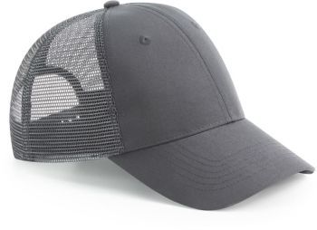 Beechfield | 6 panelová Trucker kšiltovka "Recycled Urbanwear" graphite grey onesize