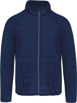 Kariban ProAct | Sportovní hybridní strečová bunda sporty navy 3XL