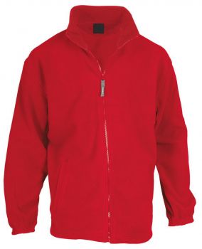 Hizan fleece jacket red  L