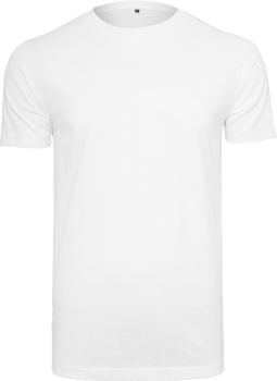 Build your Brand | Tričko z těžké bavlny white 3XL