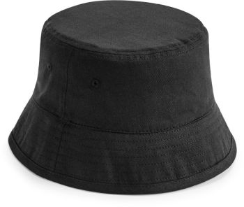 Beechfield | Klobouk "Organic Cotton Bucket Hat" black L/XL