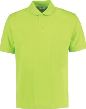 Kustom Kit | Pánské piqué polo "Superwash" lime XS