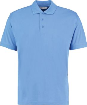 Kustom Kit | Pánské piqué polo "Superwash" mid blue XS