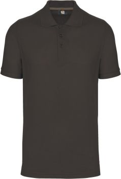 Kariban | Pánské pracovní piqué polo z těžké bavlny dark grey XL