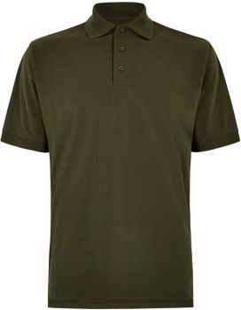 Kustom Kit | Pánské piqué polo "Superwash" army green XS