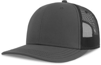 Atlantis | 6 panelová Trucker kšiltovka dark grey/black onesize