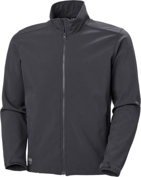 Helly Hansen | 3-vrstvá pánská softshellová bunda "Manchester" ebony 3XL