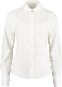 Kustom Kit | Halenka Oxford s dlouhým rukávem white 24_5XL