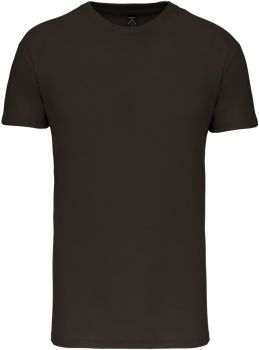 Kariban | Pánské bio IC tričko dark khaki 3XL