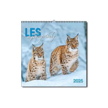 Nástenný kalendár Les a jeho príbehy 2025